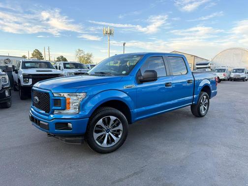 Blue 2019 Ford F-150 XL