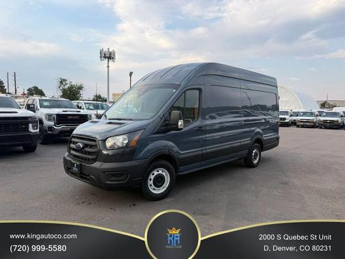 Blue 2020 Ford Transit-250 Base