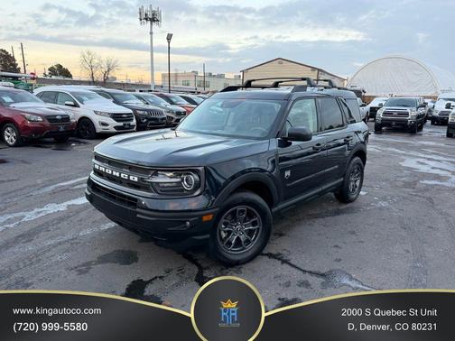 Alto Blue Metallic Tinted Clearcoat 2023 Ford Bronco Sport Big Bend SUV
