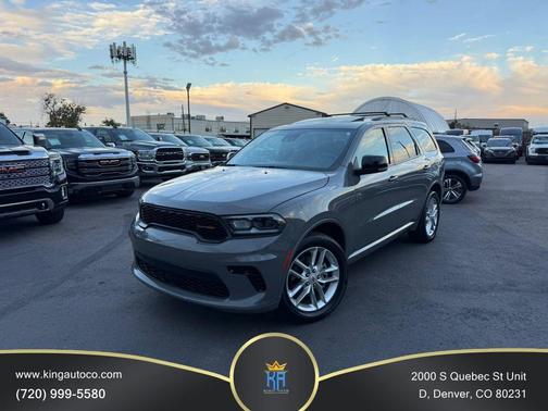 Gray 2025 Dodge Durango GT Plus