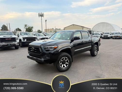 Black 2021 Toyota Tacoma SR