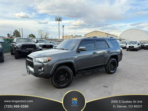 Magnetic Gray Metallic 2016 Toyota 4Runner SR5 Premium