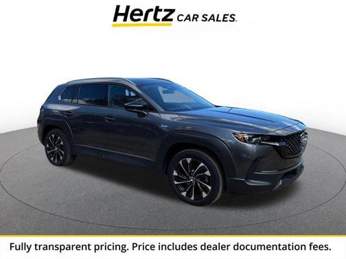 Machine Gray Metallic 2025 Mazda CX-50 Hybrid Premium Plus Package