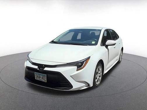 White 2025 Toyota Corolla LE