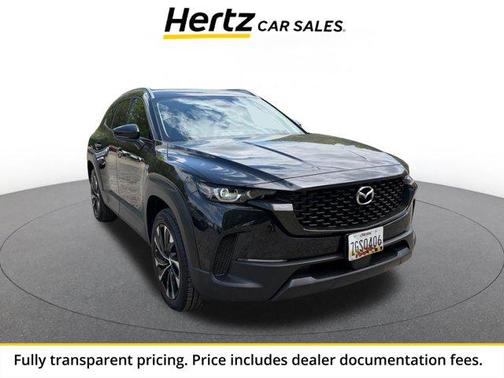 Jet Black Mica 2025 Mazda CX-50 Hybrid Premium Plus Package