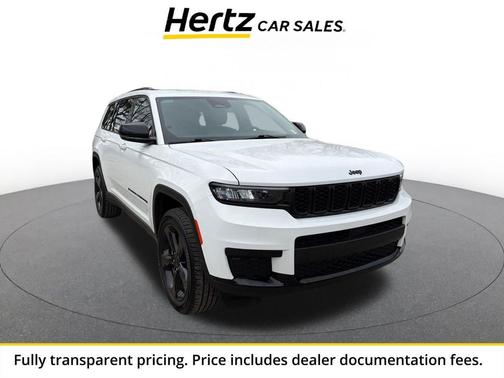 Bright White Clearcoat 2023 Jeep Grand Cherokee L Altitude