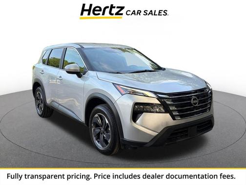 Brilliant Silver Metallic 2025 Nissan Rogue SV