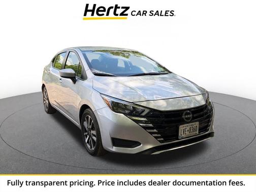 Brilliant Silver Metallic 2025 Nissan Versa 1.6 SV