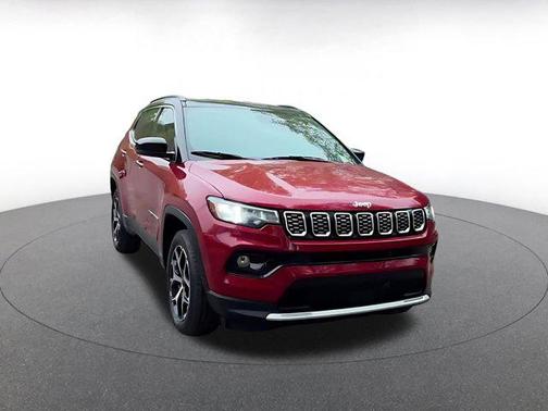 Red Hot Pearlcoat 2025 Jeep Compass Limited