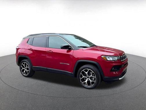 Red Hot Pearlcoat 2025 Jeep Compass Limited