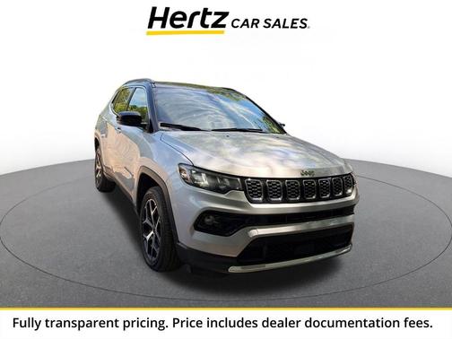 Silver Zynith Metallic Clearcoat 2025 Jeep Compass Limited