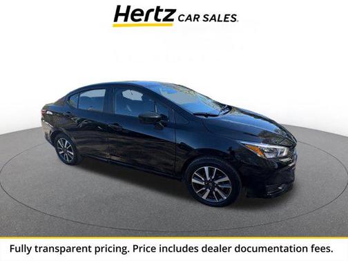 Super Black 2025 Nissan Versa 1.6 SV