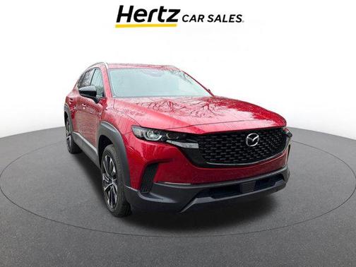 Soul Red Crystal Metallic 2025 Mazda CX-50 Hybrid Premium Plus Package