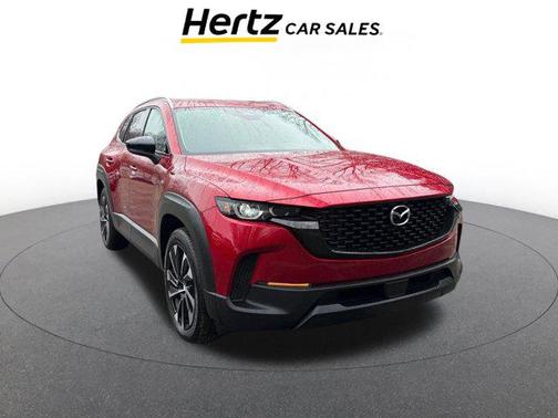 Soul Red Crystal Metallic 2025 Mazda CX-50 Hybrid Premium Plus Package