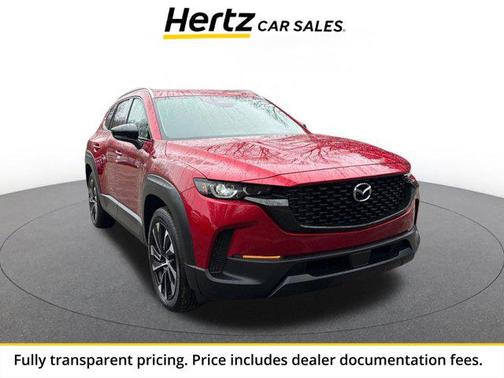 Soul Red Crystal Metallic 2025 Mazda CX-50 Hybrid Premium Plus Package