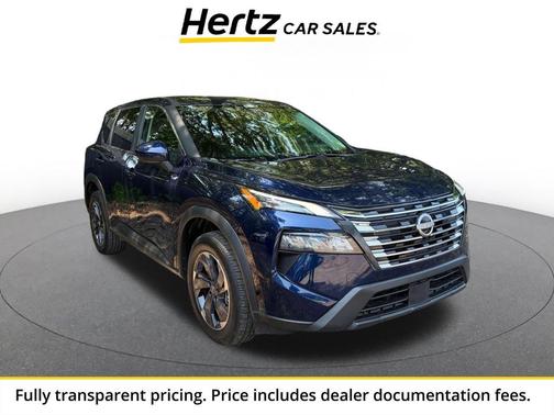 Deep Ocean Blue Pearl 2025 Nissan Rogue SV