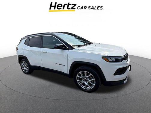 Bright White Clearcoat 2025 Jeep Compass Limited