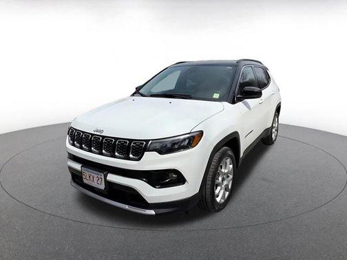 Bright White Clearcoat 2025 Jeep Compass Limited