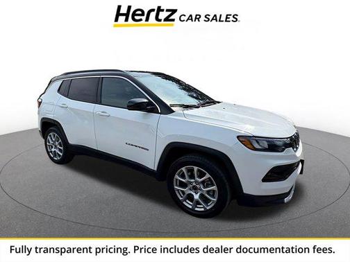 Bright White Clearcoat 2025 Jeep Compass Limited