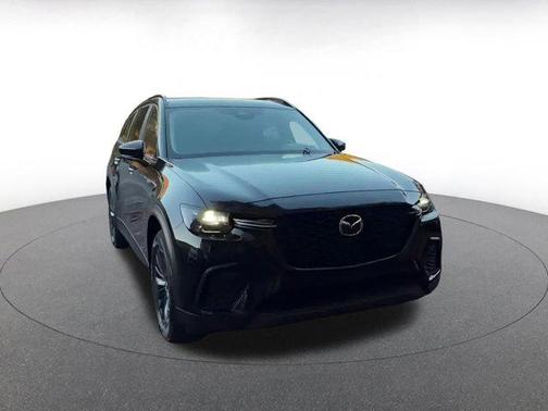 Jet Black Mica 2025 Mazda CX-70 3.3 Turbo Preferred Package
