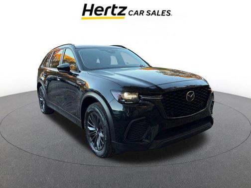 Jet Black Mica 2025 Mazda CX-70 3.3 Turbo Preferred Package