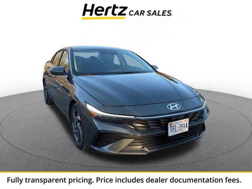Amazon Gray 2025 Hyundai ELANTRA SEL