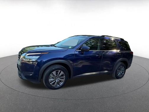 Deep Ocean Blue Pearl 2025 Nissan Pathfinder SV 4WD
