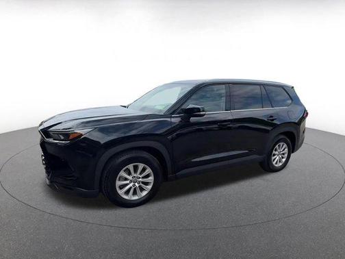 Midnight Black Metallic 2025 Toyota Grand Highlander XLE