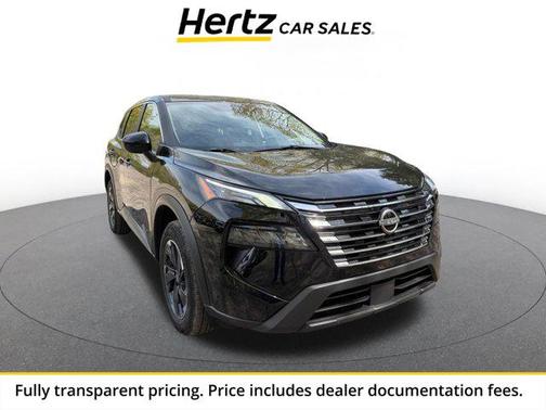 Super Black 2025 Nissan Rogue SV