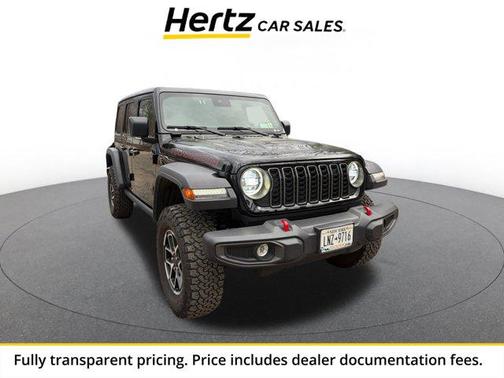 Black Clearcoat 2025 Jeep Wrangler Rubicon