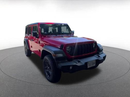 Firecracker Red Clearcoat 2025 Jeep Wrangler Sport S