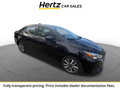 Super Black 2025 Nissan Versa 1.6 SV