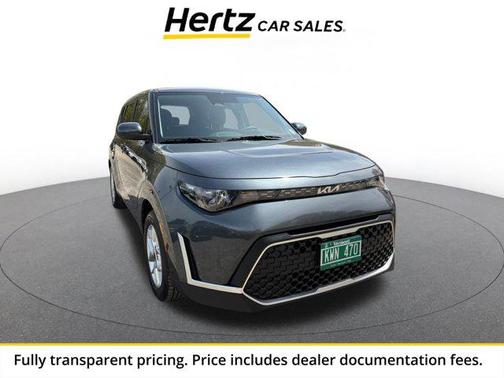 Gravity Gray 2025 Kia Soul LX