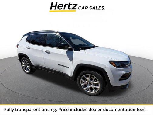 Bright White Clearcoat 2025 Jeep Compass Limited