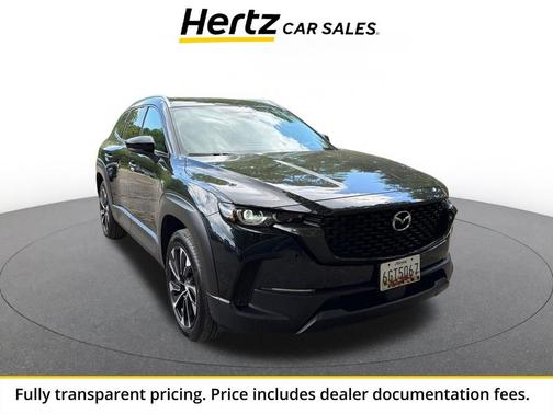 Jet Black Mica 2025 Mazda CX-50 Hybrid Premium Plus Package