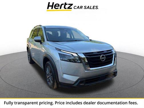 Brilliant Silver Metallic 2025 Nissan Pathfinder SV FWD