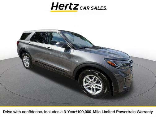 Carbonized Gray Metallic 2026 Ford Explorer Active
