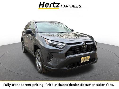 Magnetic Gray Metallic 2025 Toyota RAV4 Hybrid LE