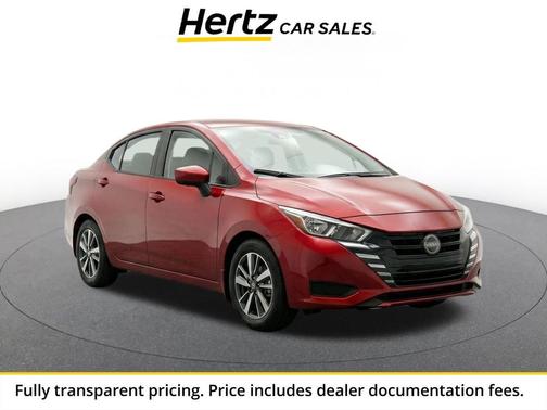 Scarlet Ember Tintcoat 2025 Nissan Versa 1.6 SV