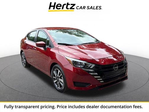 Scarlet Ember Tintcoat 2025 Nissan Versa 1.6 SV