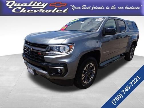 Steel Metallic 2022 Chevrolet Colorado Z71
