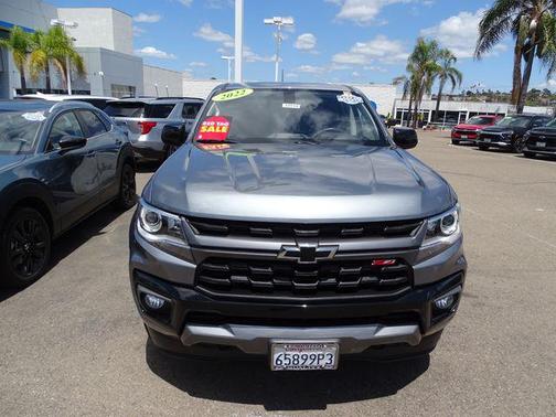 Steel Metallic 2022 Chevrolet Colorado Z71