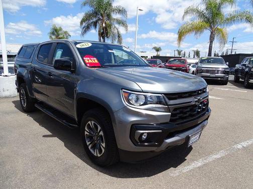 Steel Metallic 2022 Chevrolet Colorado Z71