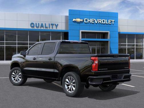 Black 2026 Chevrolet Silverado 1500 Custom