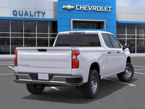 Summit White 2026 Chevrolet Silverado 1500 WT