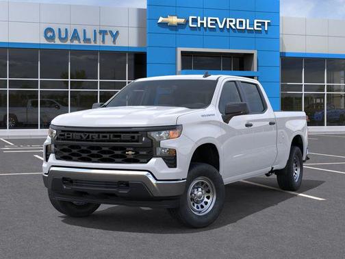 Summit White 2026 Chevrolet Silverado 1500 WT