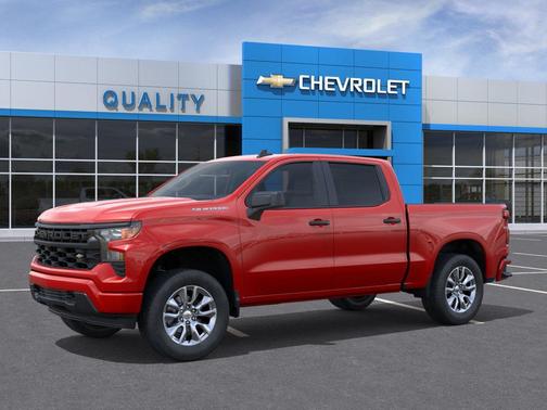 Red Hot 2026 Chevrolet Silverado 1500 Custom