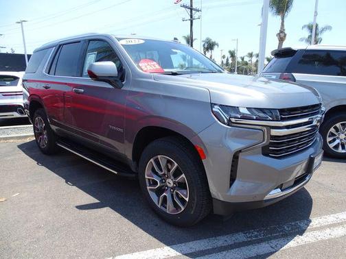 Steel Metallic 2022 Chevrolet Tahoe LT