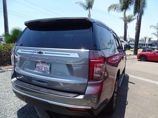 Steel Metallic 2022 Chevrolet Tahoe LT