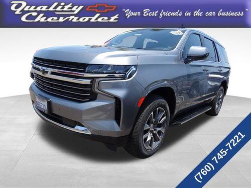 Steel Metallic 2022 Chevrolet Tahoe LT
